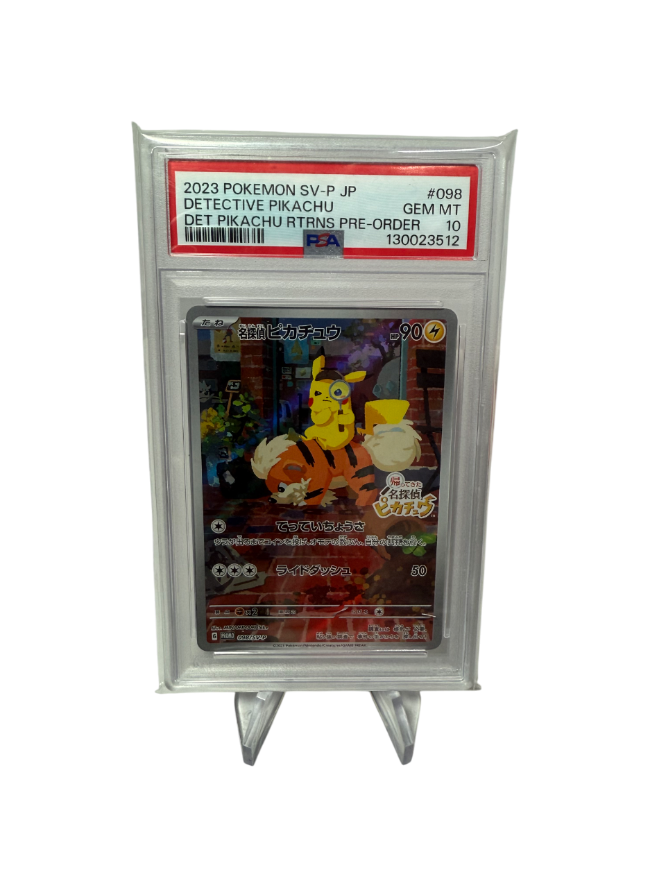 Detective Pikachu PSA10