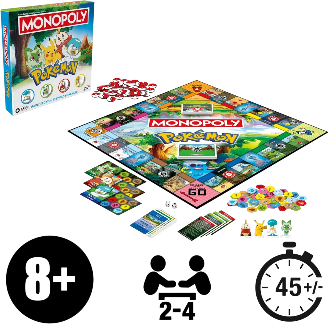 Pokémon Monopoly bord spel