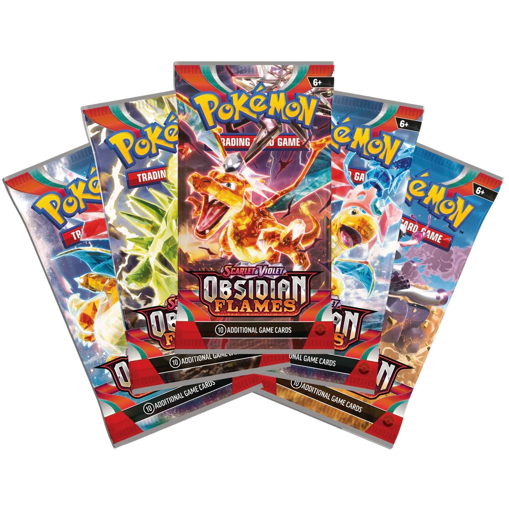 Pokémon Obsidian Flames Boosterpacks x5