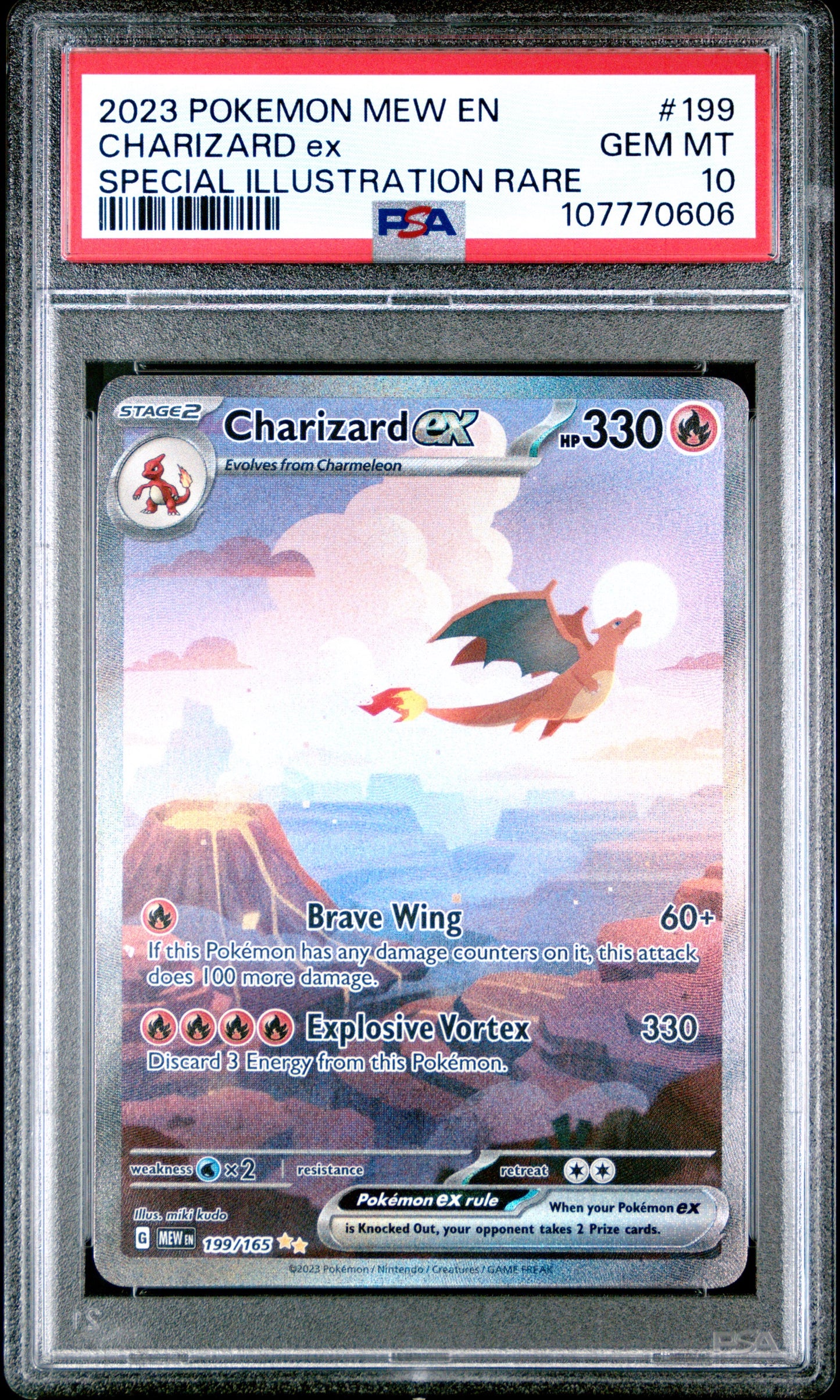 Charizard 151 199 Psa10
