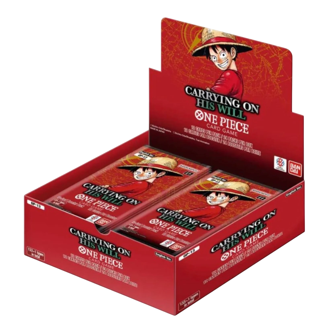 One Piece Carrying On His Will boosterbox OP13