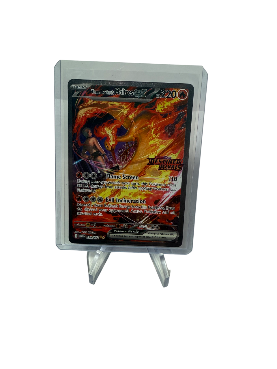 Team Rocket’s Moltres Ex (Stamped Promo)