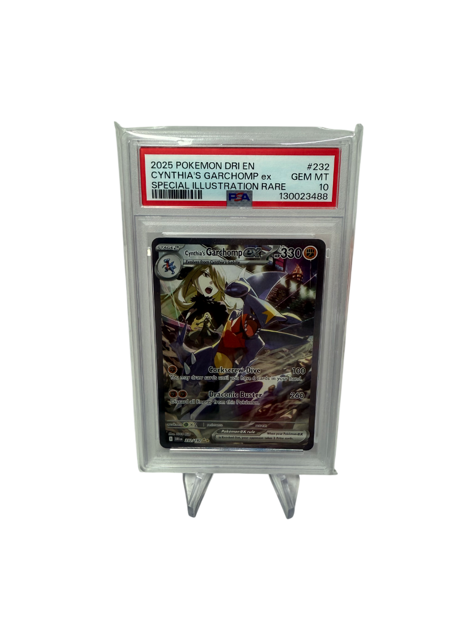 Cynthia’s Garchomp PSA10 (DRI 232)