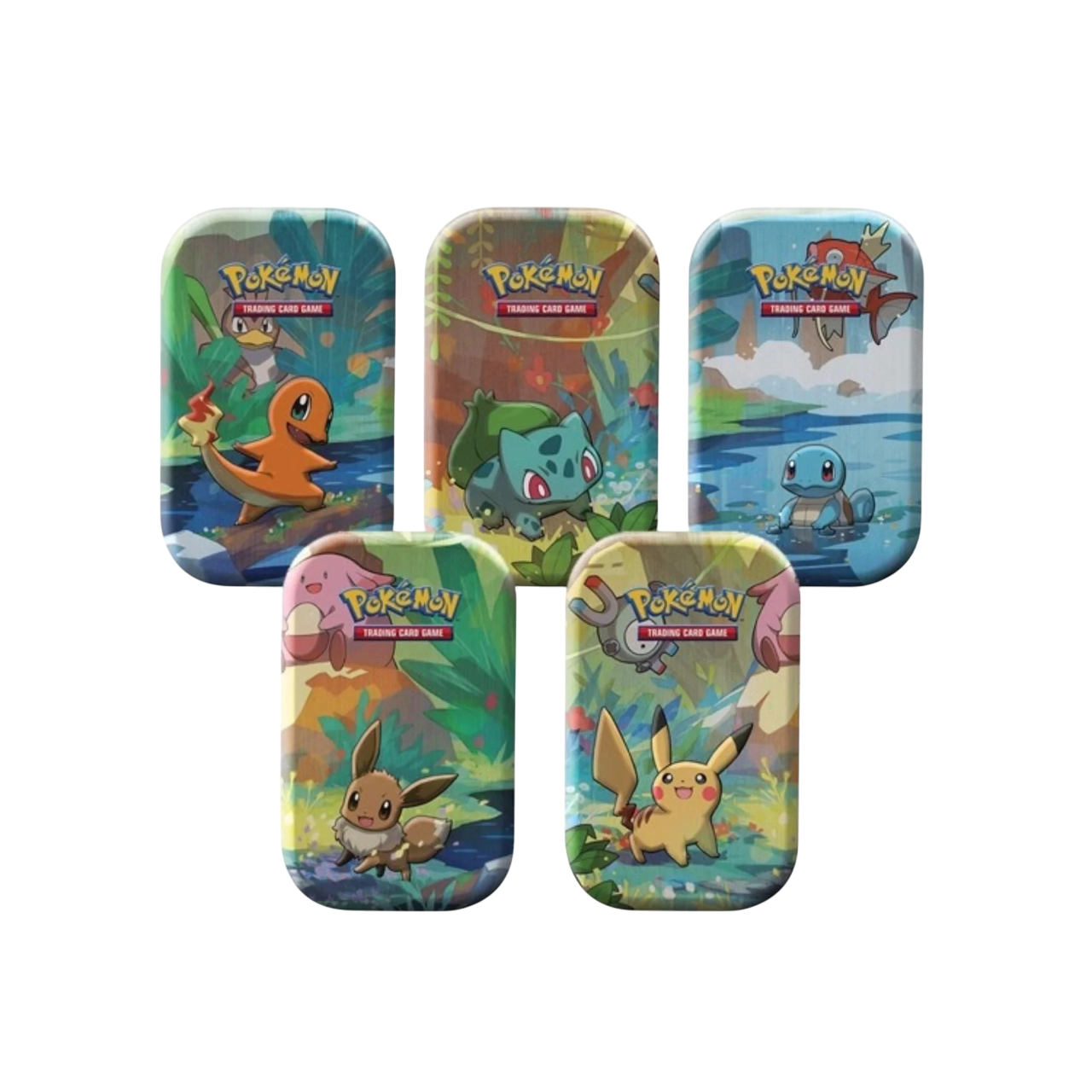 Pokémon Kanto Friends Mini Tin 2025