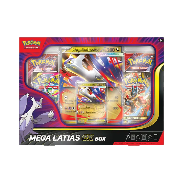 Pokémon Mega Latias Ex Box