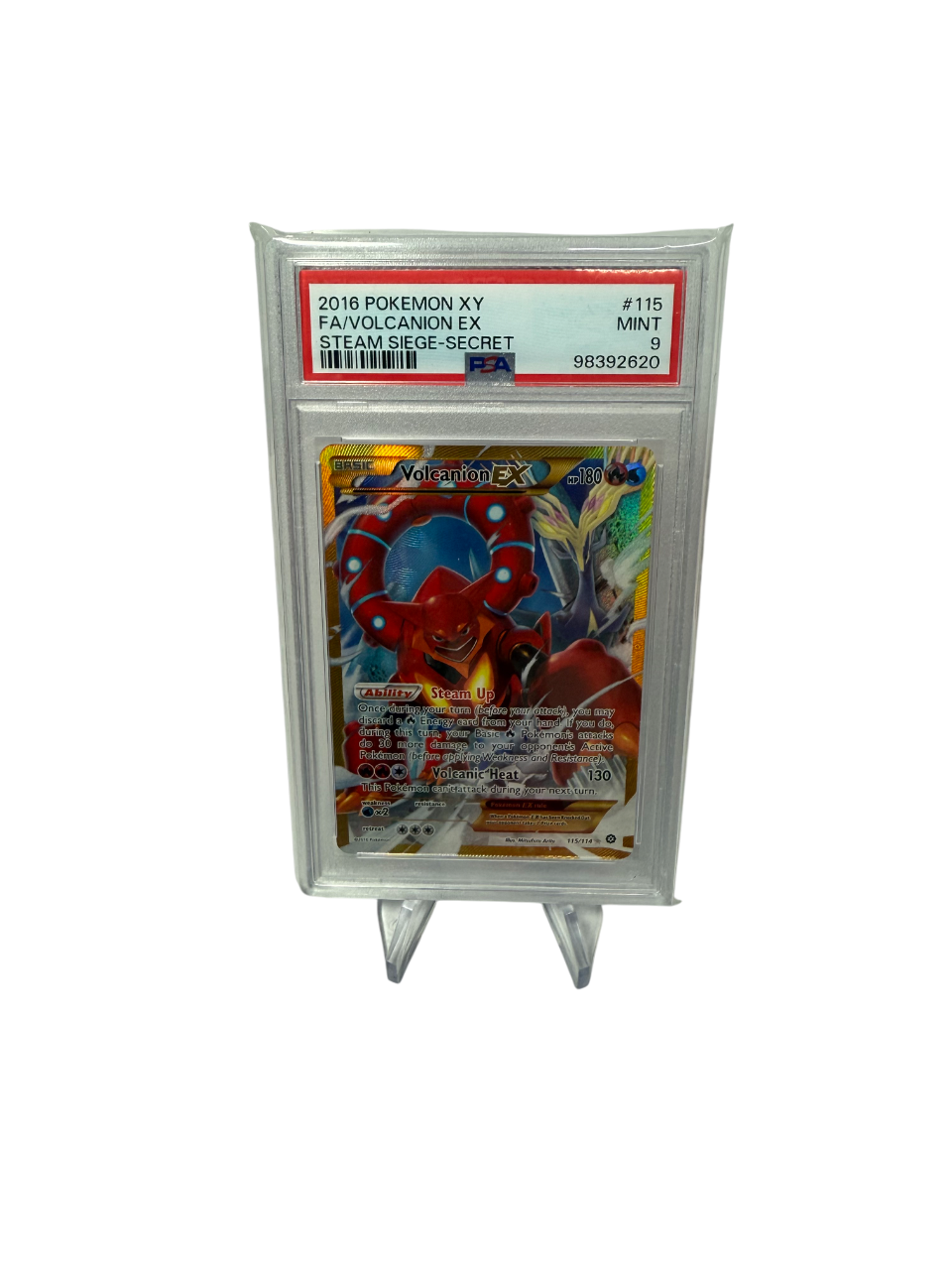 Volcanion Ex PSA9 ( Steam Siege 115)