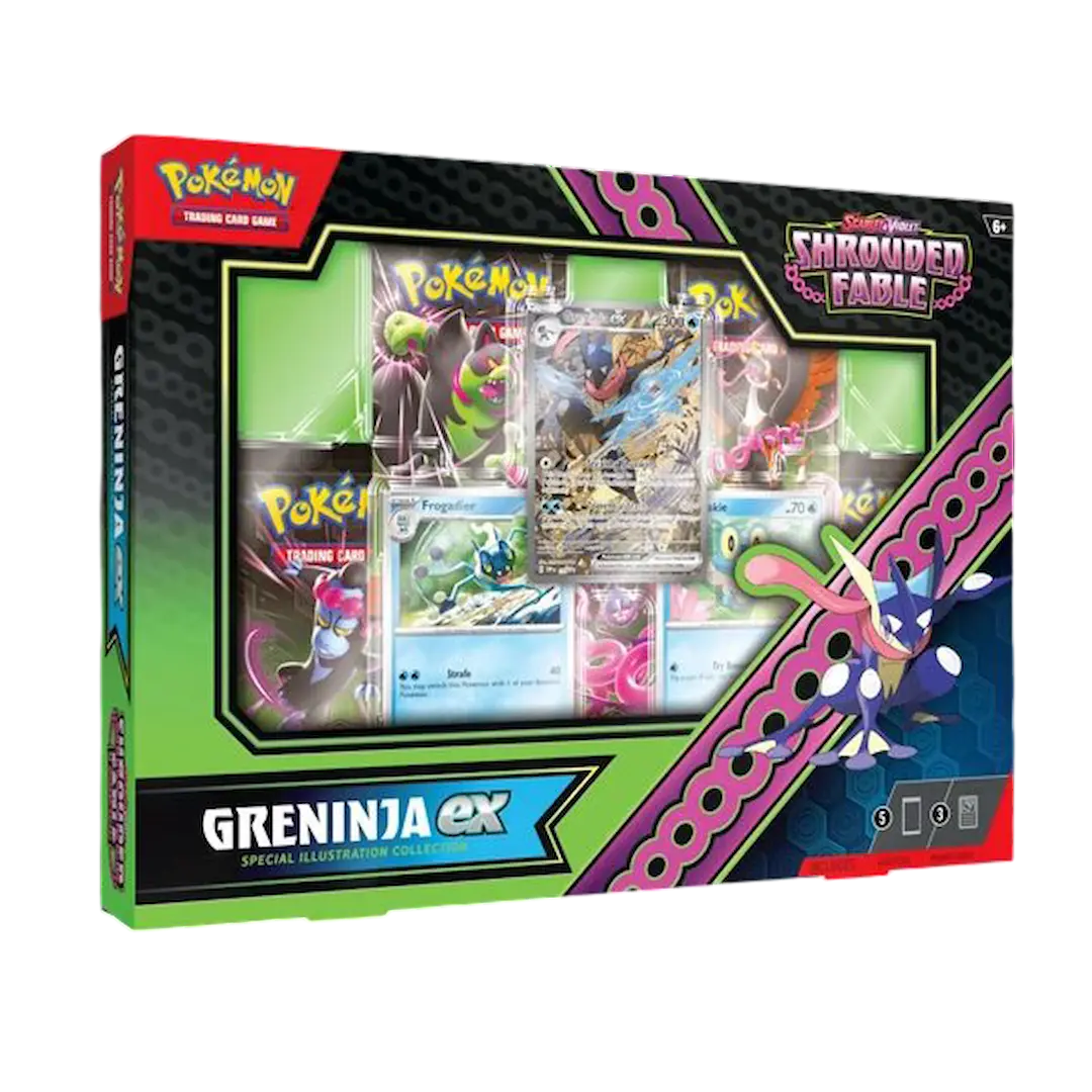 Pokémon Shrouded Fable: Greninja ex Special Illustration Collection