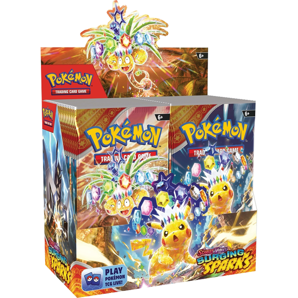 Pokémon Surging Sparks Boosterbox (36 Packungen)