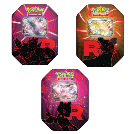Pokémon Team Rocket Sammler-Blechdose