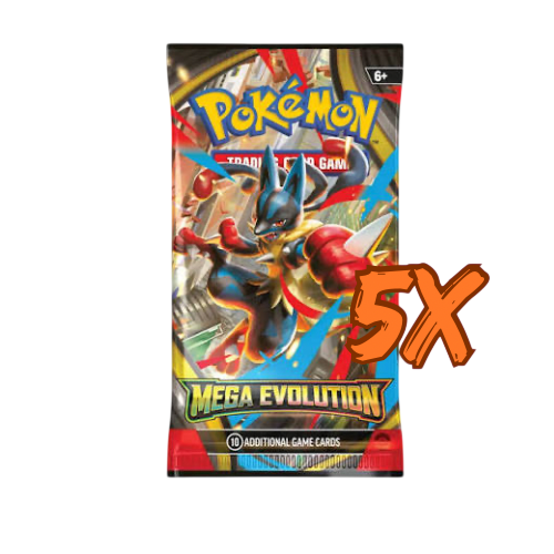 Pokémon Mega Evolution Boosterpack X5