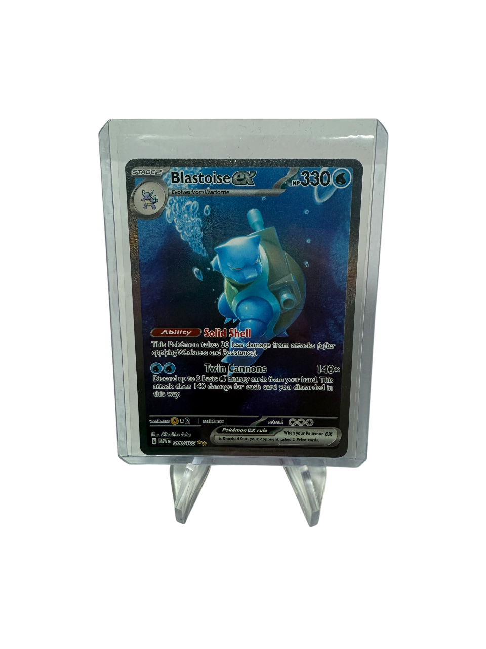 Blastoise (mew 151 - 200/165)
