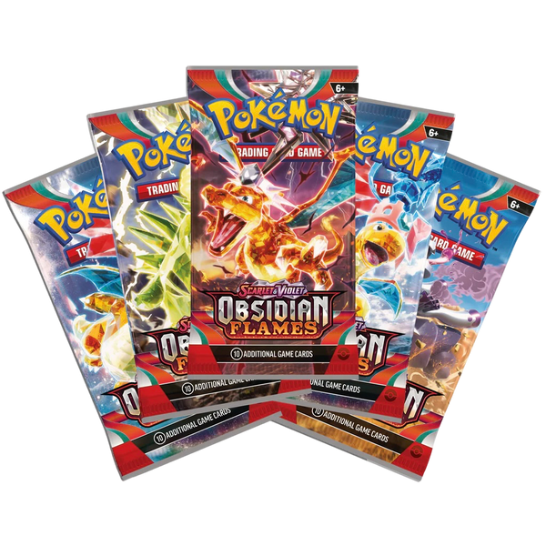 Pokémon Obsidian Flames Boosterpacks x5