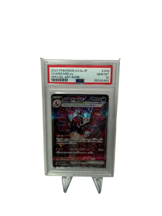 Charizard PSA10 (Sv4a 349)