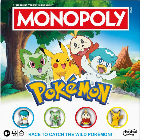 Pokémon Monopoly bord spel
