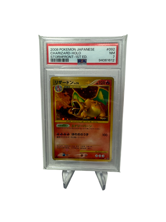 Charizard 1ste PSA7 (Stormfront 092)
