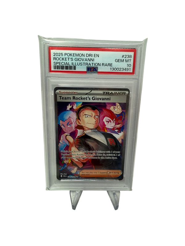 Team Rocket’s Giovanni PSA10 (DRI 238)