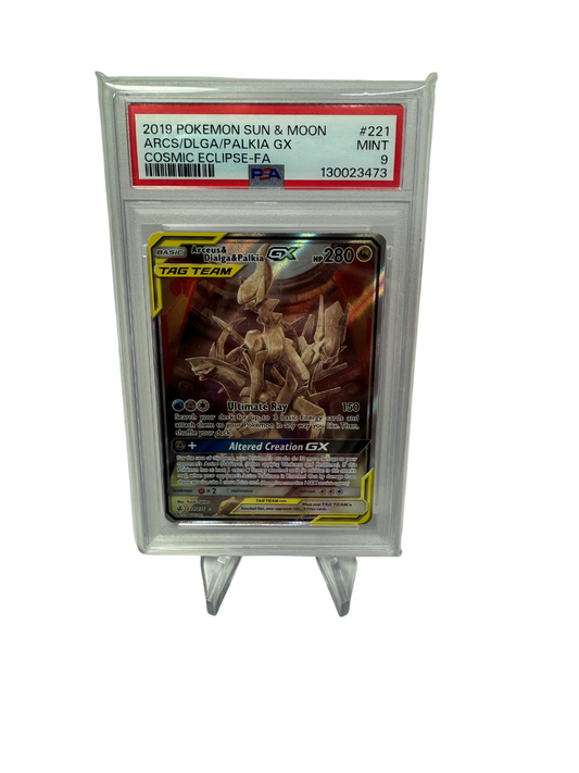 Arceus&Dialga&Palkia GX PSA9 (221)