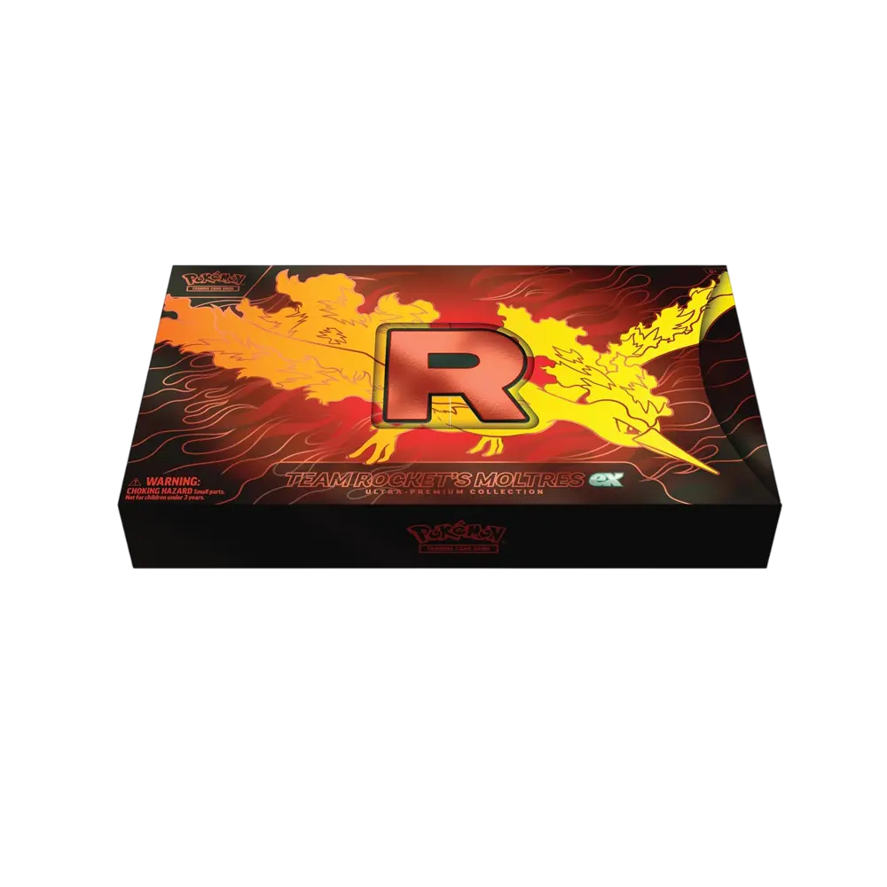 Pokémon Team Rocket’s Moltress Ultra Premium Collection Box (28-nov-2025)