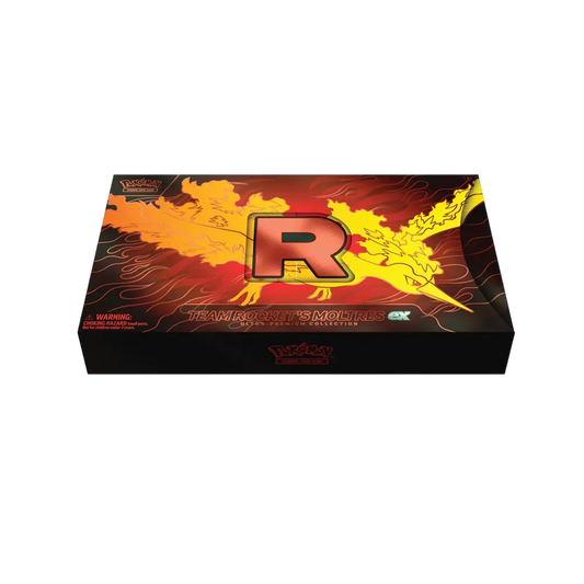 Pokémon Team Rocket’s Moltress Ultra Premium Collection Box (28-nov-2025)