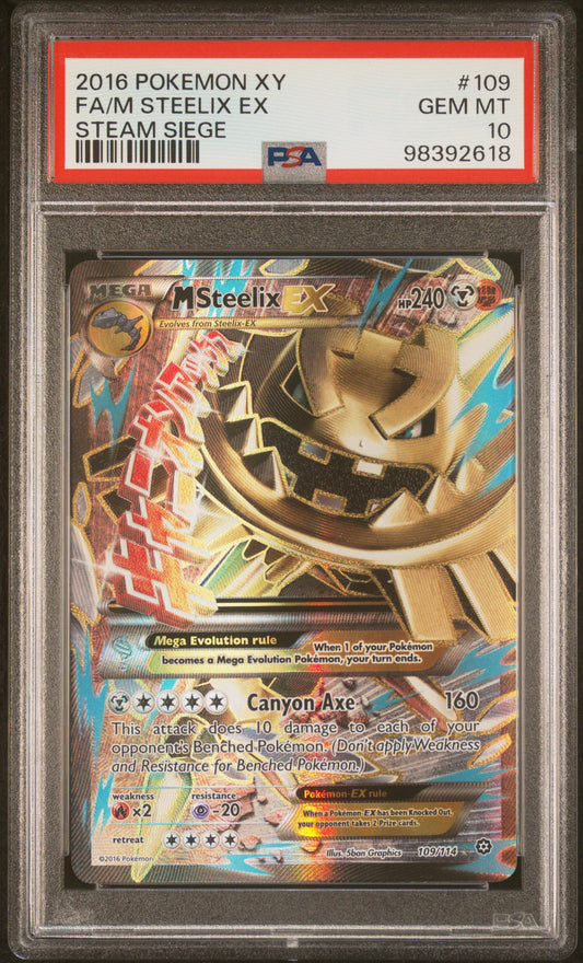 MegaSteelix Ex 109 Psa10