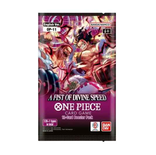 One Piece A Fist of Divine Speed Booster Box OP11 Boosterpack