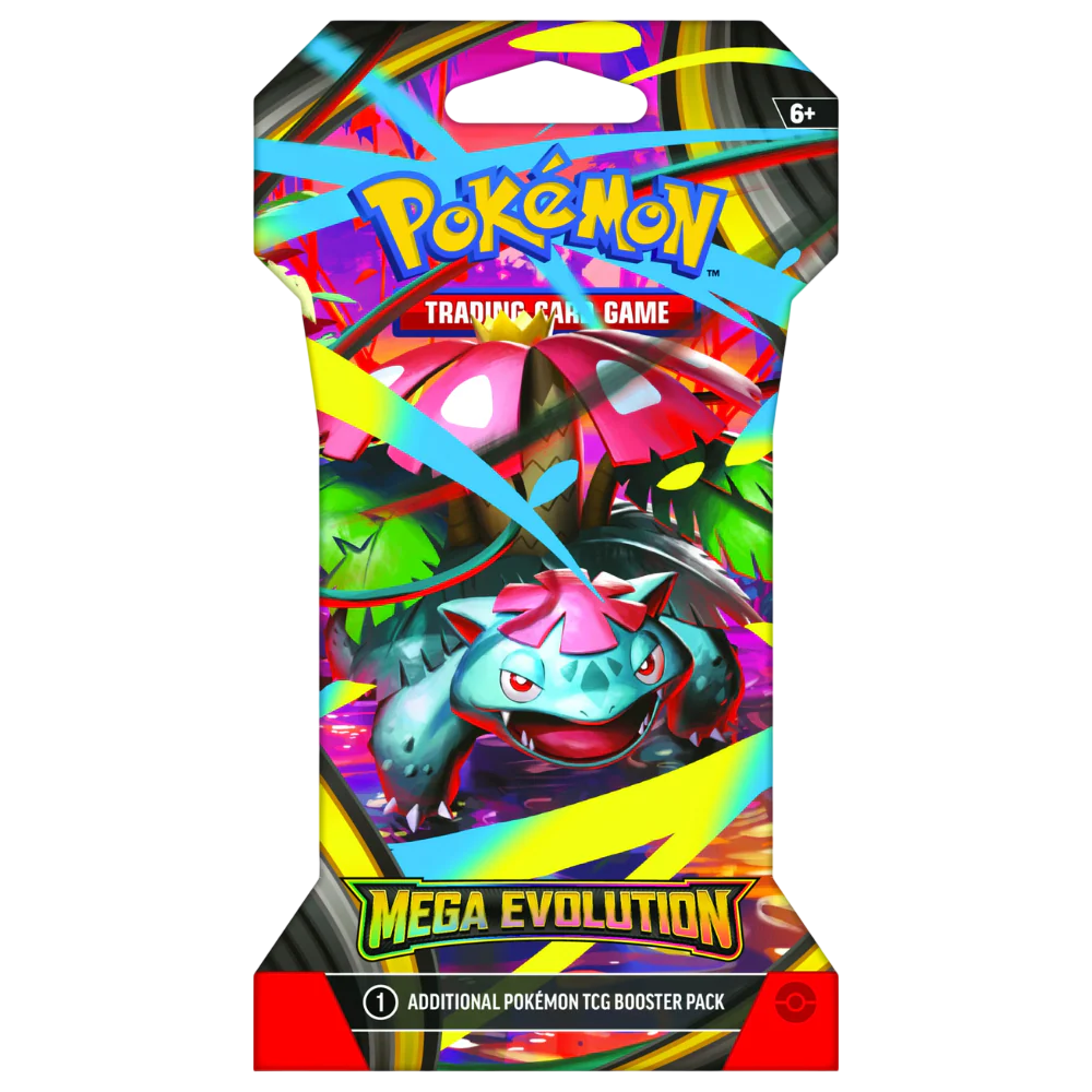 Pokémon Mega Evolution Sleeved Boosterpack