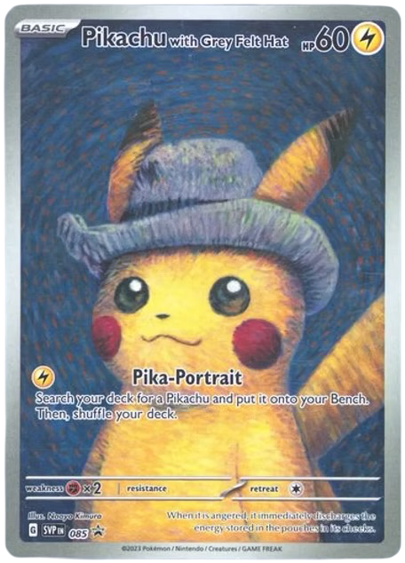 Pikachu van gogh
