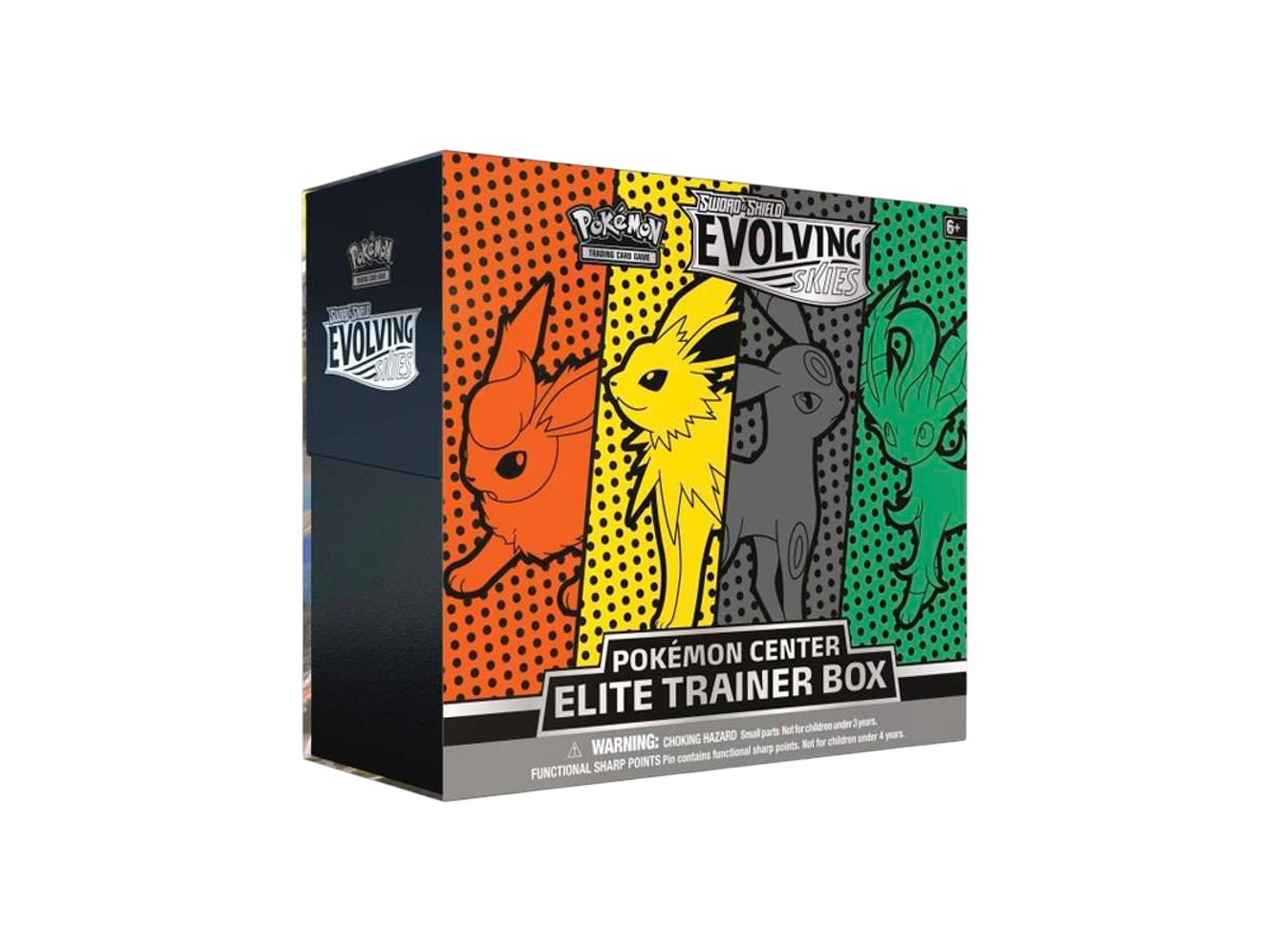 Pokémon Center Elite Trainer Box Evolving Skies (FJUL)