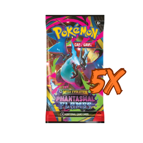 Pokémon Phantasmal Flames Boosterpack X5
