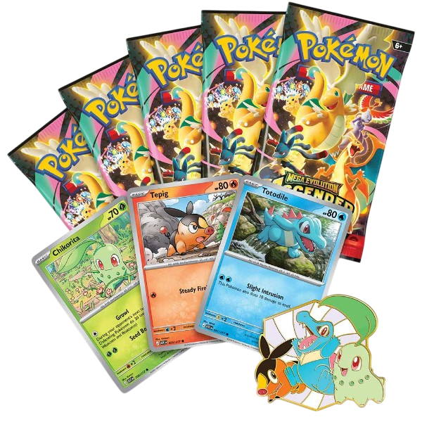 Pokémon Ascended Heroes First Partners Deluxe Pin Collection