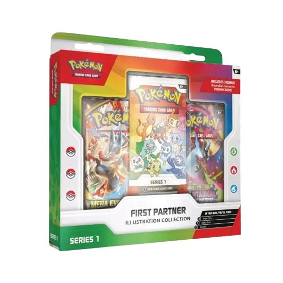 Pokémon First Partner Illustration Collection Series 1 (livestream only)