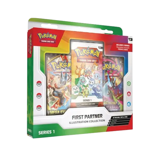 Pokémon First Partner Illustration Collection Series 1 (livestream only)