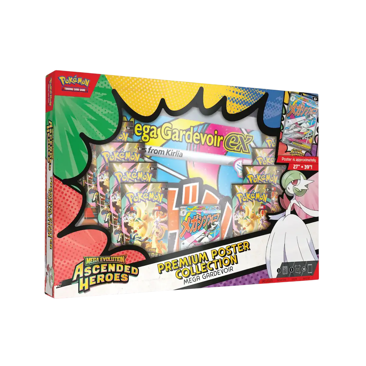 Pokémon Ascended Heroes Premium Poster Collection Mega Gardevoir