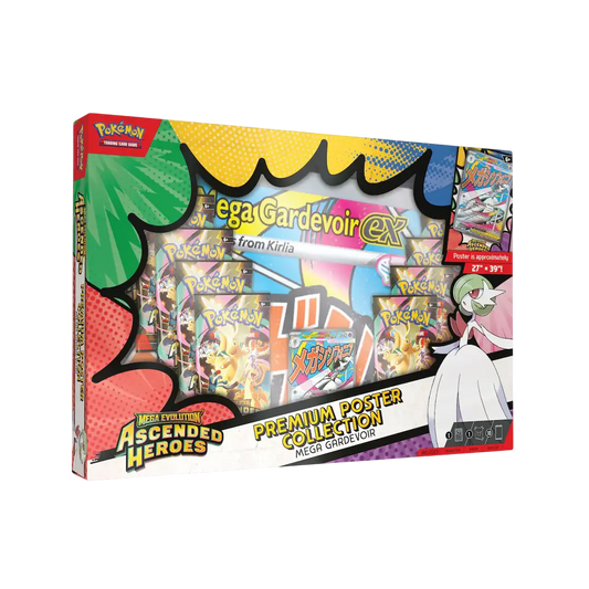 Pokémon Ascended Heroes Premium Poster Collection Mega Gardevoir