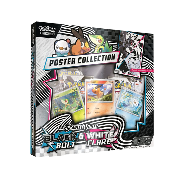 Pokémon Black Bolt & White Flare Poster Collection