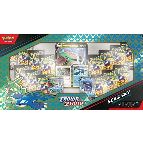 Pokémon Crown Zenith Sea and Sky Premium Collection Box (USA)