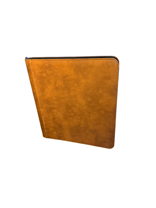 12-Pocket Binder met Ritssluiting
(Bruin)