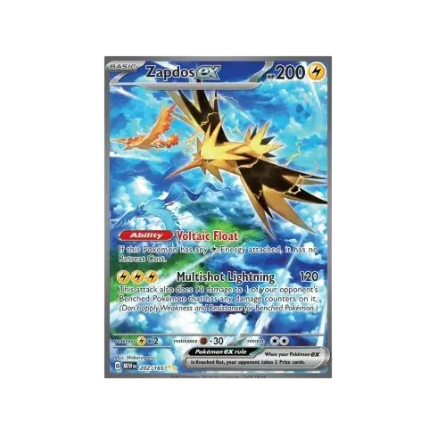 Zapdos ex (mew202)