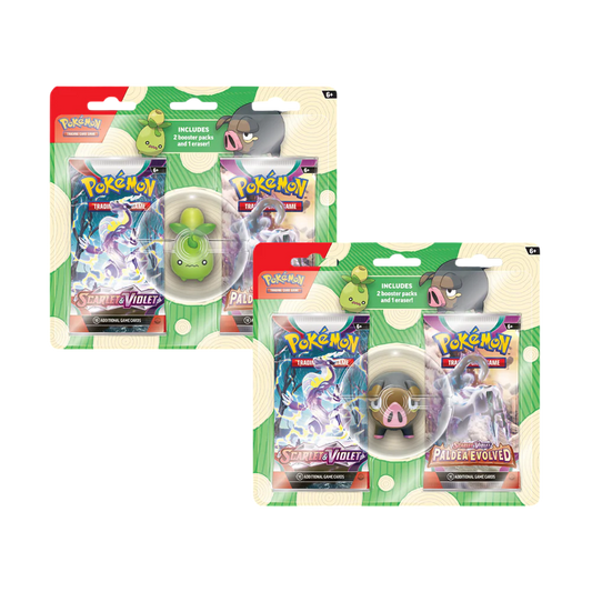 Pokémon Back to School Eraser Blister (Lechonk) of (Smoliv)