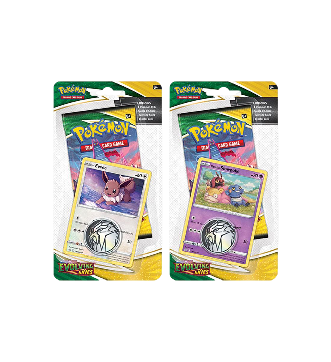 Pokémon Evolving Skies Blister Eevee/Slowpoke