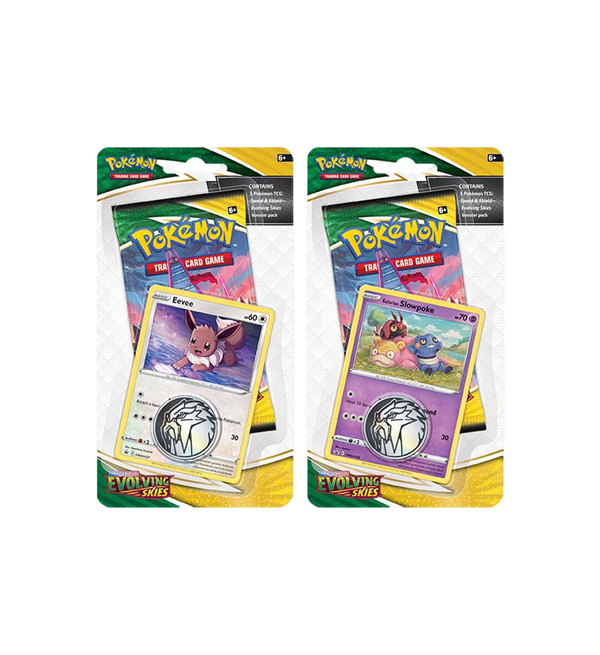 Pokémon Evolving Skies Blister Eevee/Slowpoke