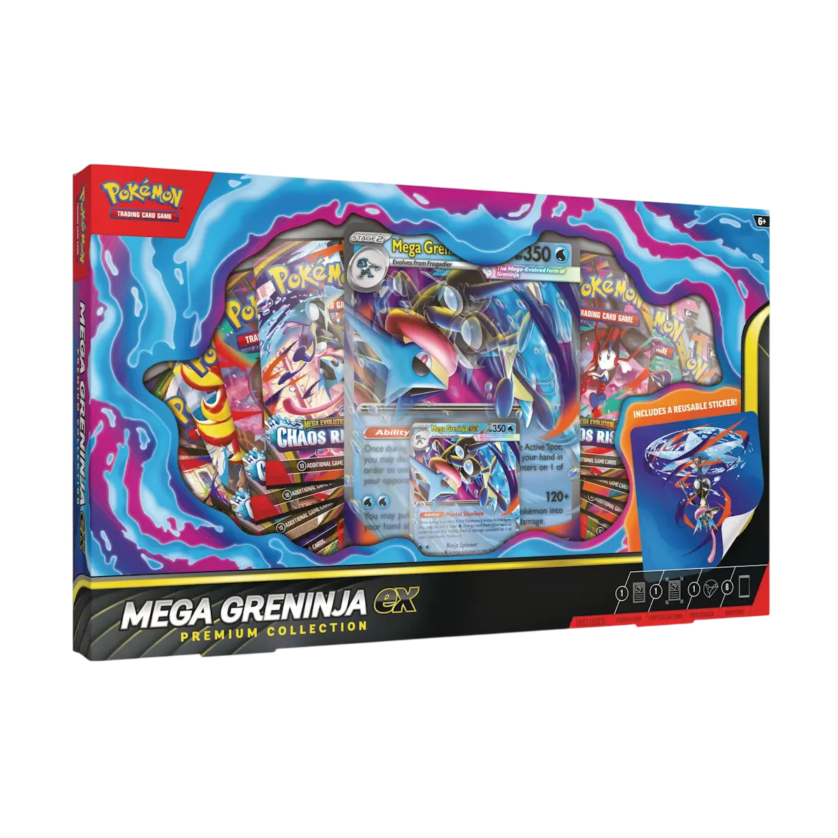 Pokémon Mega Greninja Ex Premium Collection Box