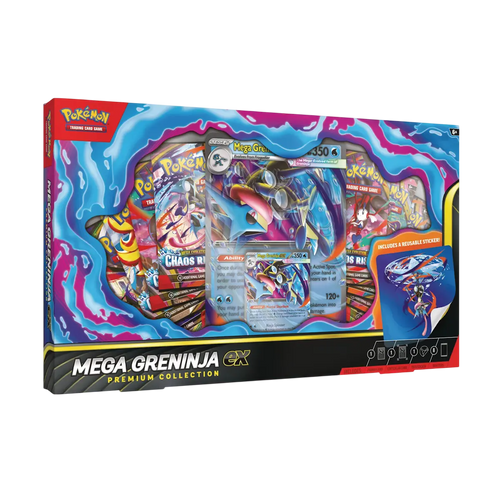 Pokémon Mega Greninja Ex Premium Collection Box