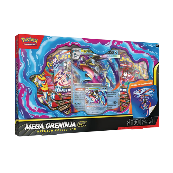 Pokémon Mega Greninja Ex Premium Collection Box
