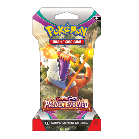 Pokémon Paldea Evolved Sleeved Boosterpack