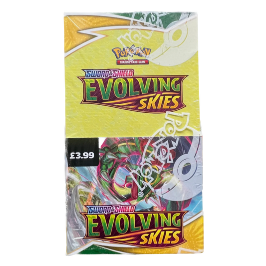 Pokémon Evolving Skies halve Boosterbox