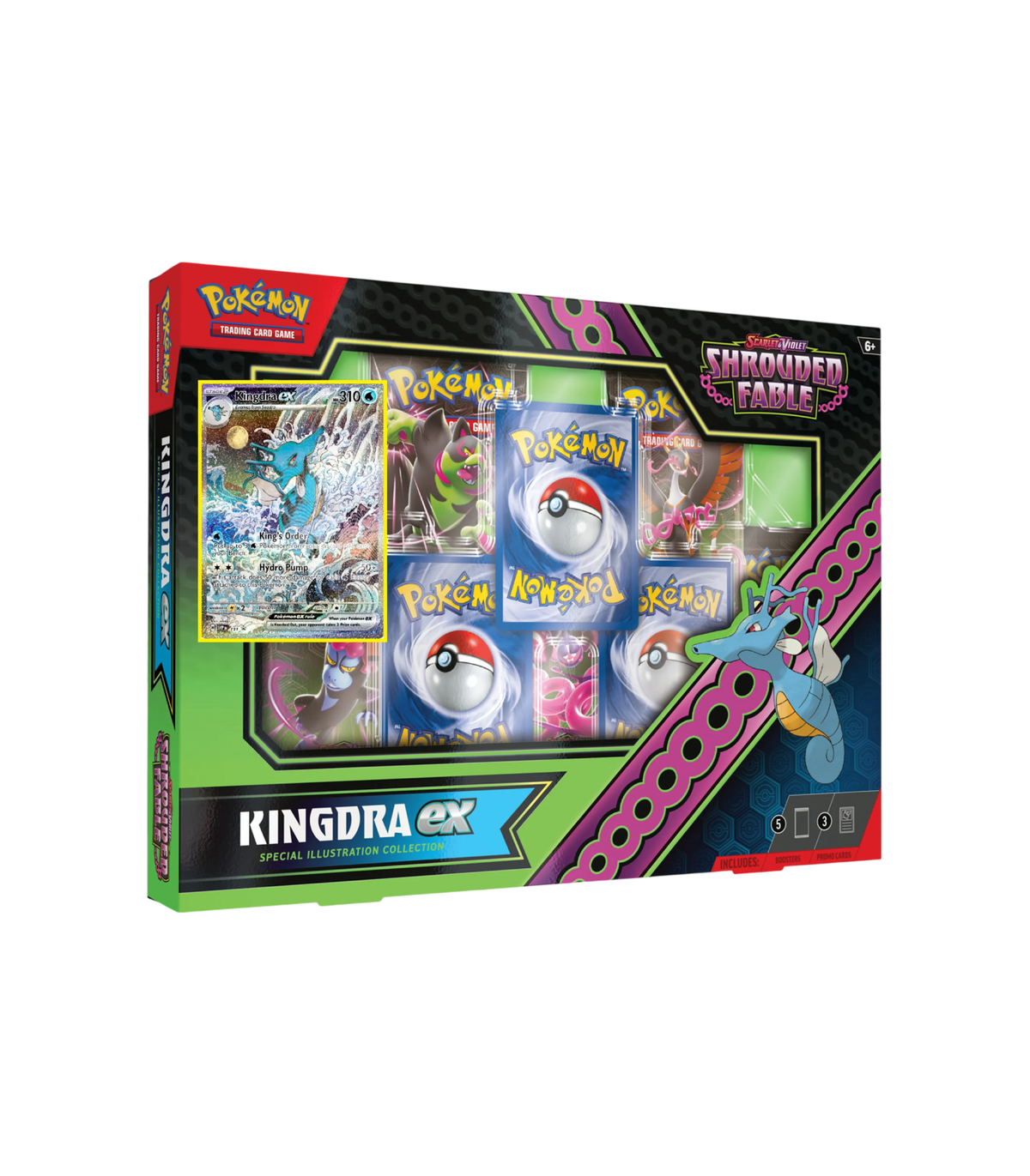 Pokémon Shrouded Fable: Kingdra ex Special Illustration Collection