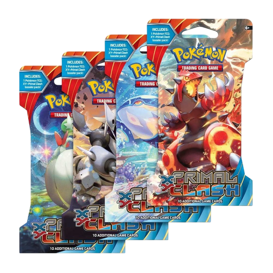 Pokémon Primal Clash Sleeved boosterpack x4 (art set)