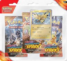 Pokémon Surging Sparks 3-Pack Booster Blister – Zapdos