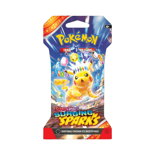 Pokémon Surging Sparks Sleeved Boosterpack